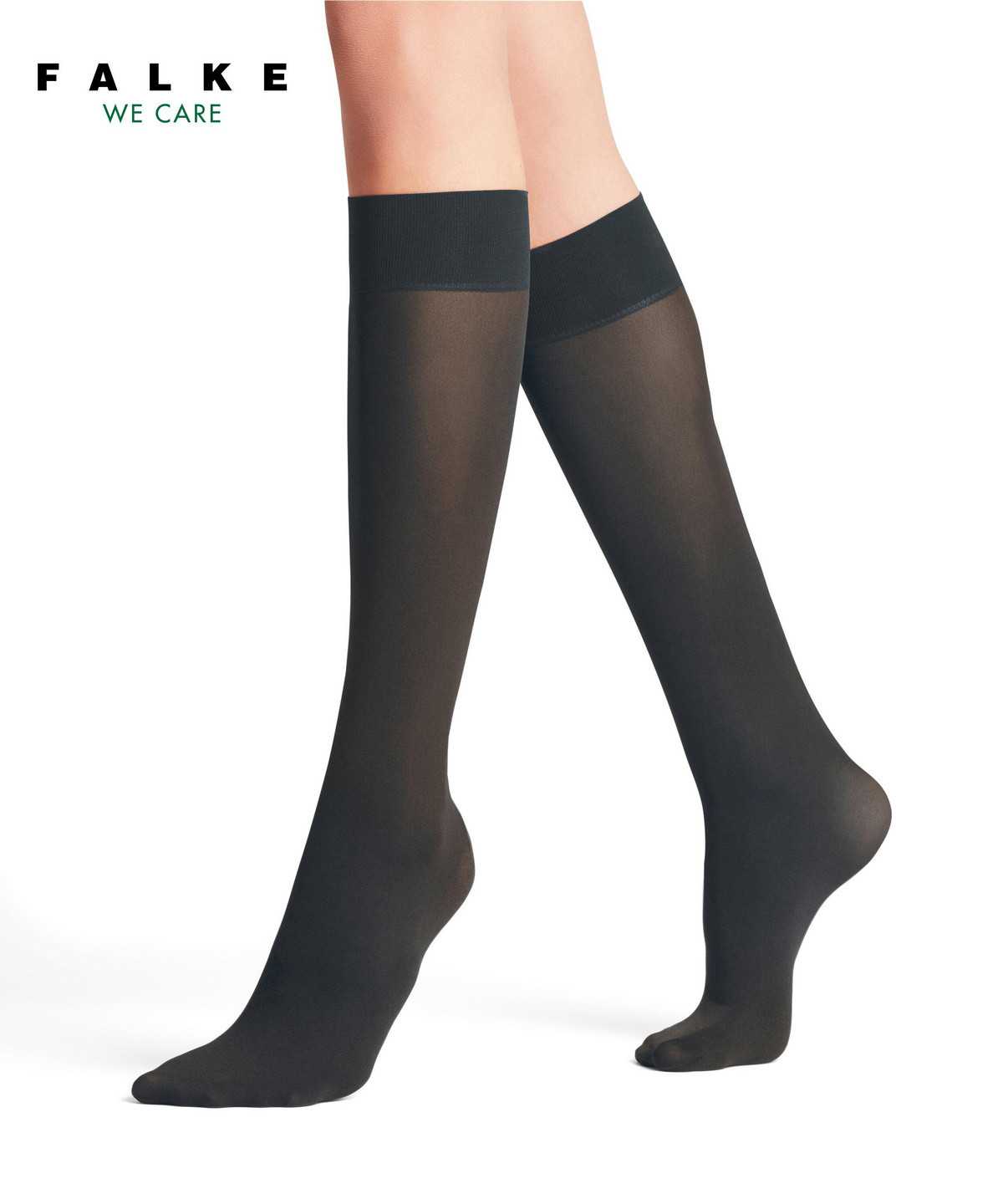 Falke Pure Matt 50 DEN Knee-high Socks Zokni Női Szürke | WLTY-74610