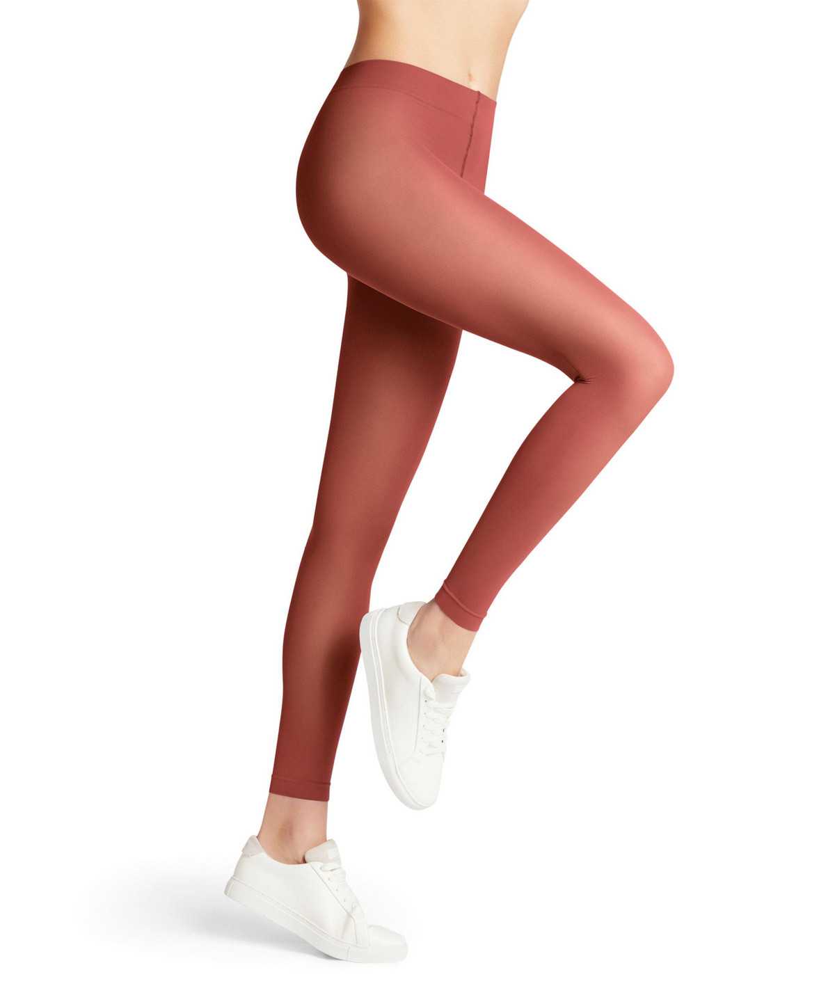 Falke Pure Matt 50 DEN Leggings Leggings Női Piros | IUDG-67915