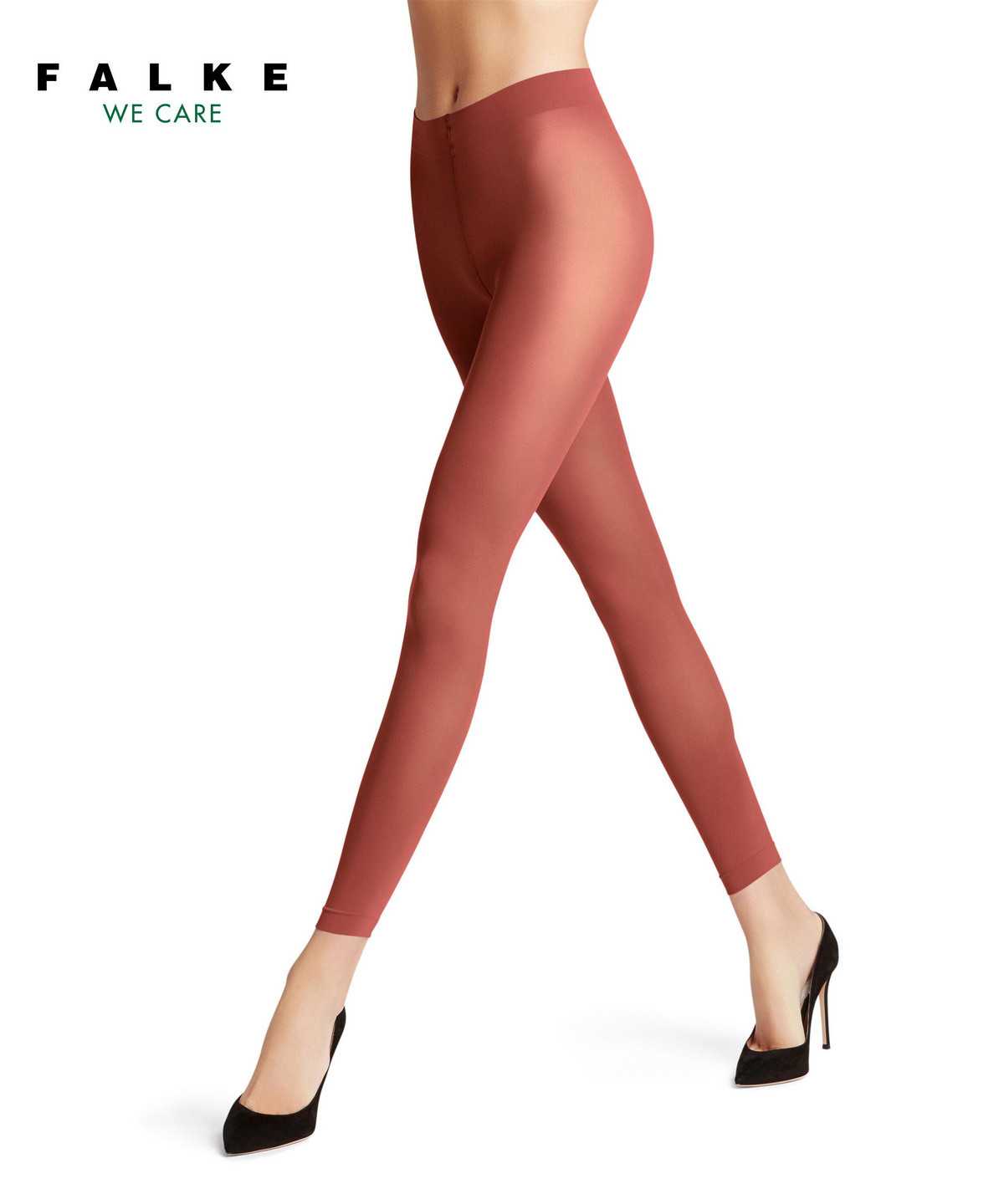 Falke Pure Matt 50 DEN Leggings Leggings Női Piros | IUDG-67915