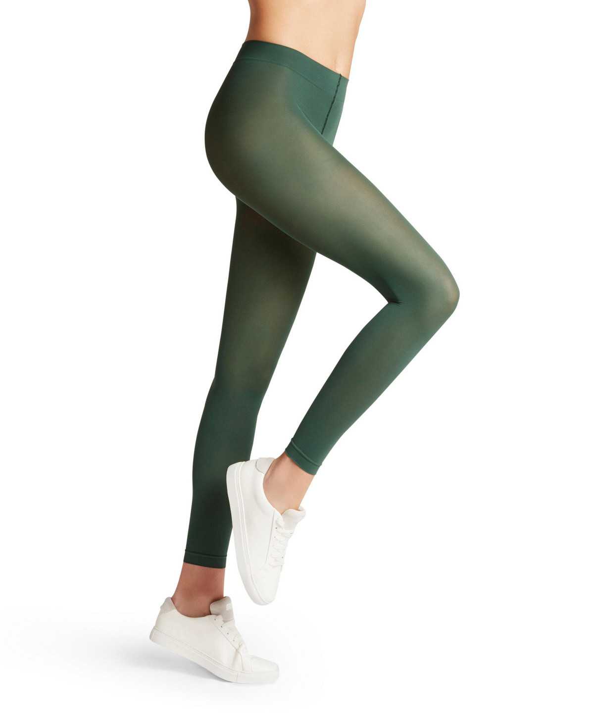 Falke Pure Matt 50 DEN Leggings Leggings Női Zöld | ZEGH-64715