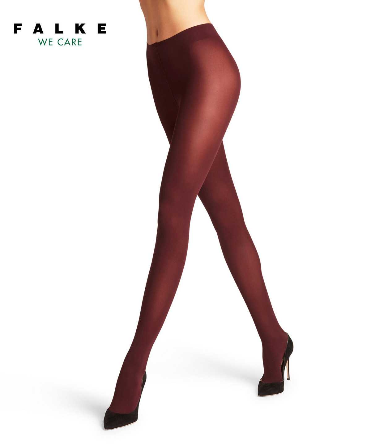 Falke Pure Matt 50 DEN Tights Tights Női Piros | TNIW-56087