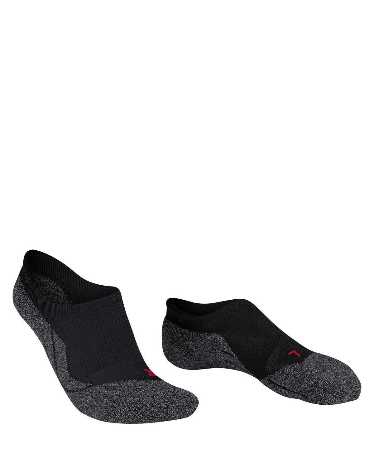 Falke RU3 Comfort Invisible Running Invisibles Sports Socks Női Fekete | BZLS-29730