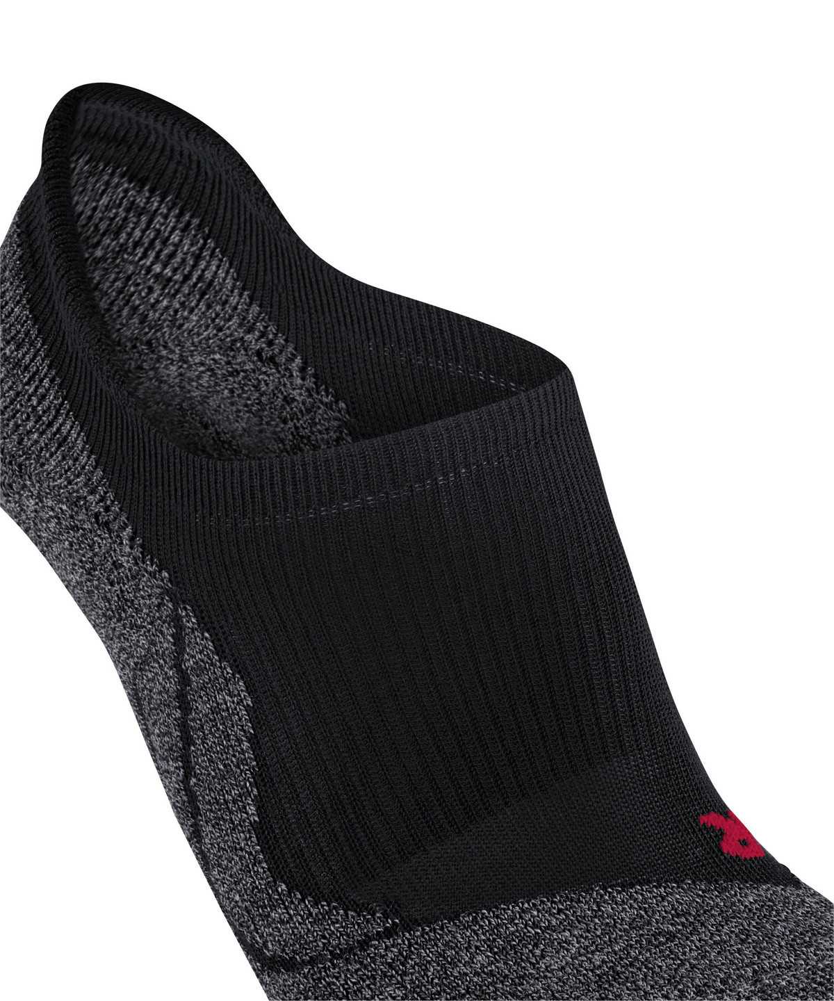 Falke RU3 Comfort Invisible Running Invisibles Sports Socks Női Fekete | BZLS-29730