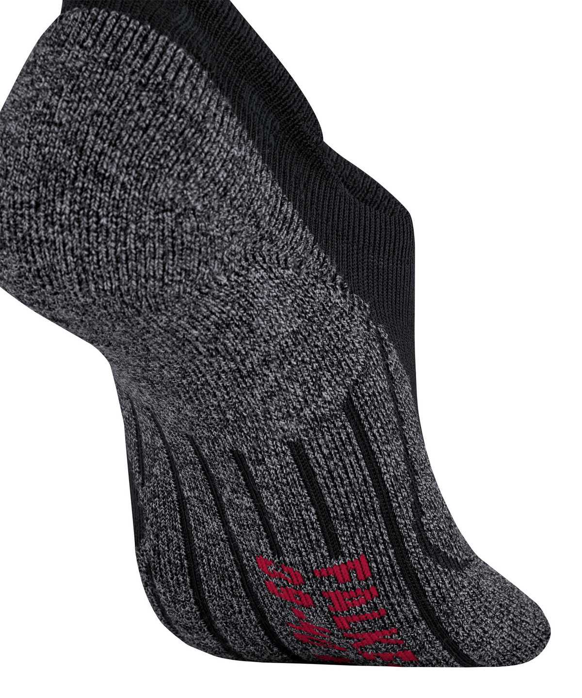 Falke RU3 Comfort Invisible Running Invisibles Sports Socks Női Fekete | BZLS-29730