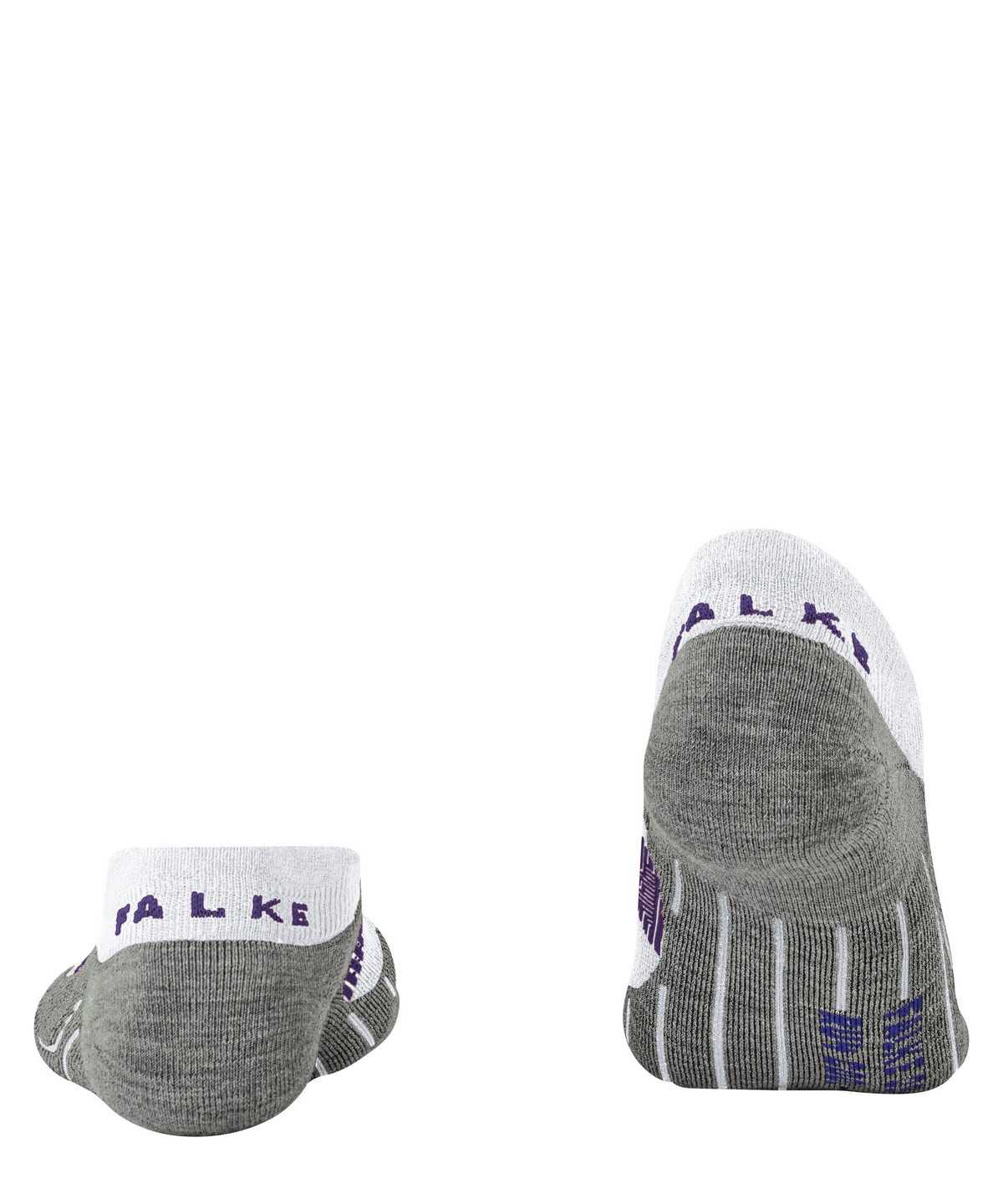 Falke RU4 Endurance Cool Invisible Running Invisibles Sports Socks Női Fehér | ISFY-61459