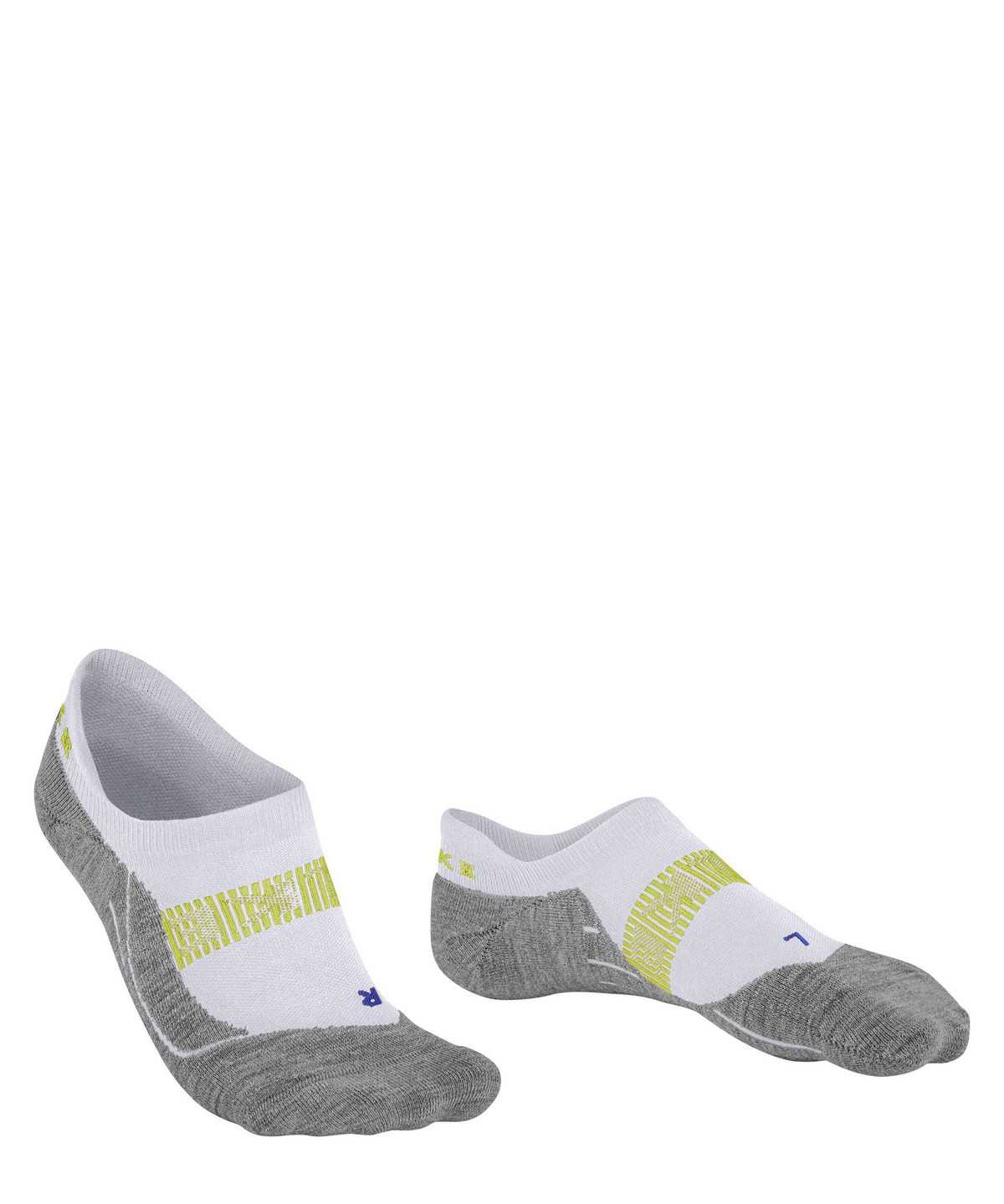 Falke RU4 Endurance Cool Invisible Running Invisibles No Show Socks Férfi Fehér | AWOL-93654