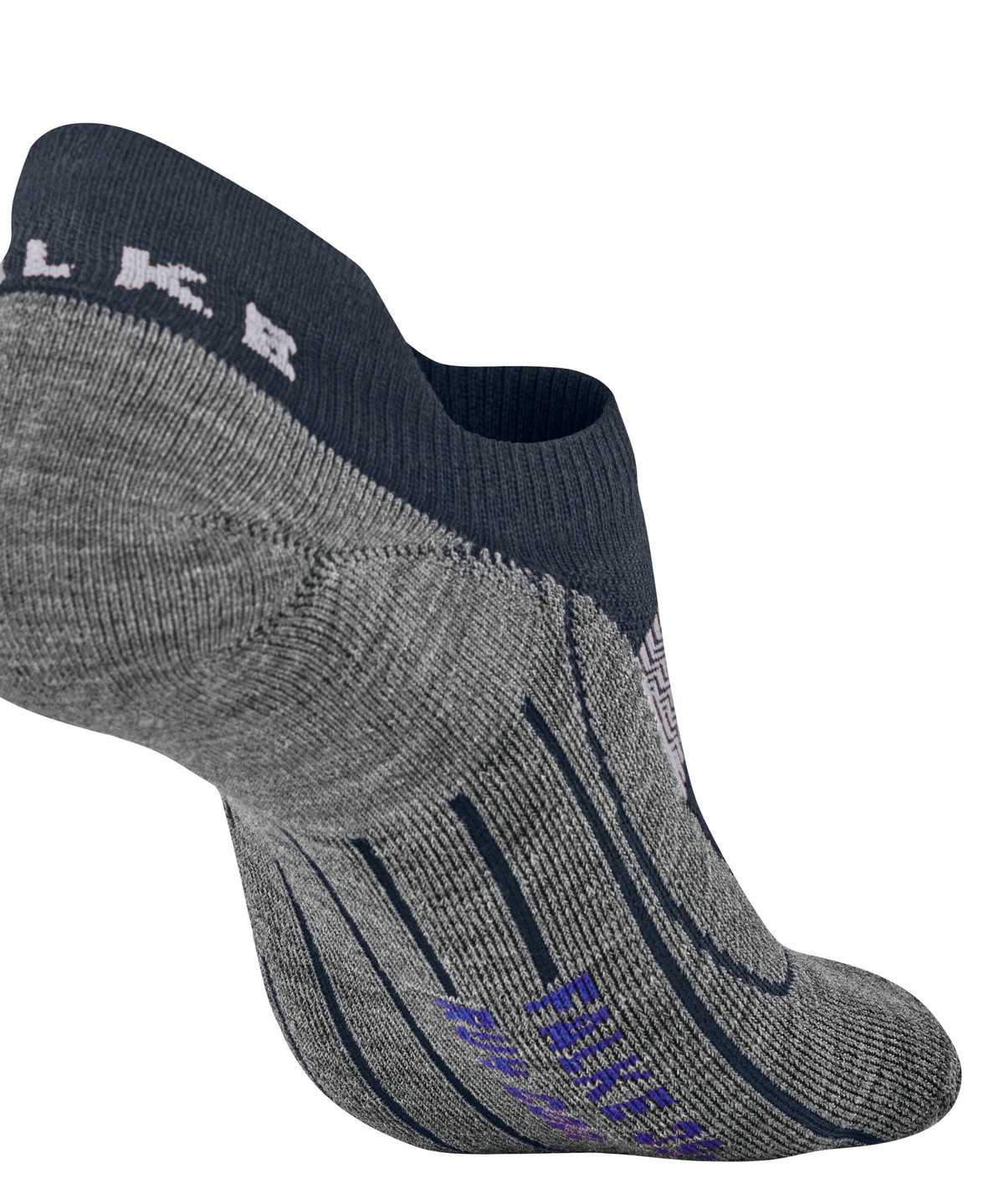 Falke RU4 Endurance Cool Invisible Running Invisibles No Show Socks Férfi Kék | VCAQ-17298