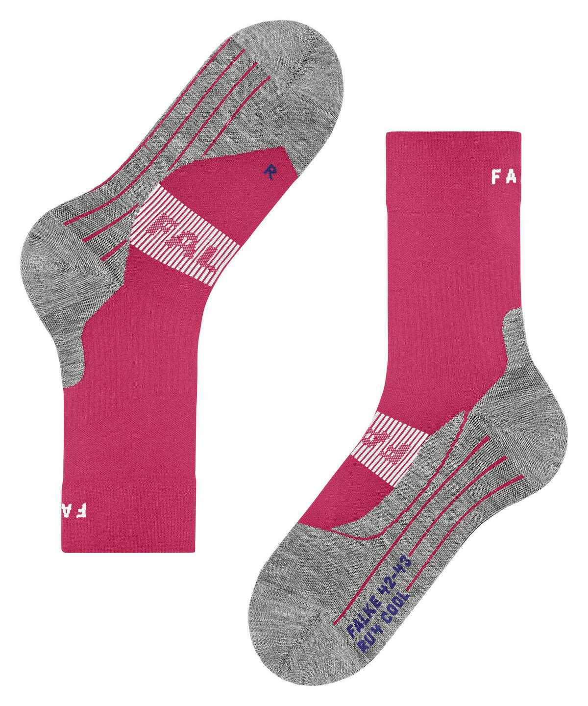 Falke RU4 Endurance Cool Running Socks Sports Socks Női Piros | EIPS-19847