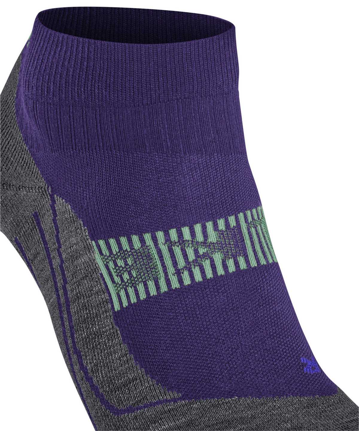 Falke RU4 Endurance Cool Short Running Short sock Sports Socks Női Lila | SMGL-98735