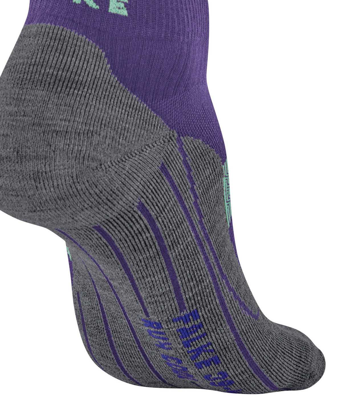 Falke RU4 Endurance Cool Short Running Short sock Sports Socks Női Lila | SMGL-98735