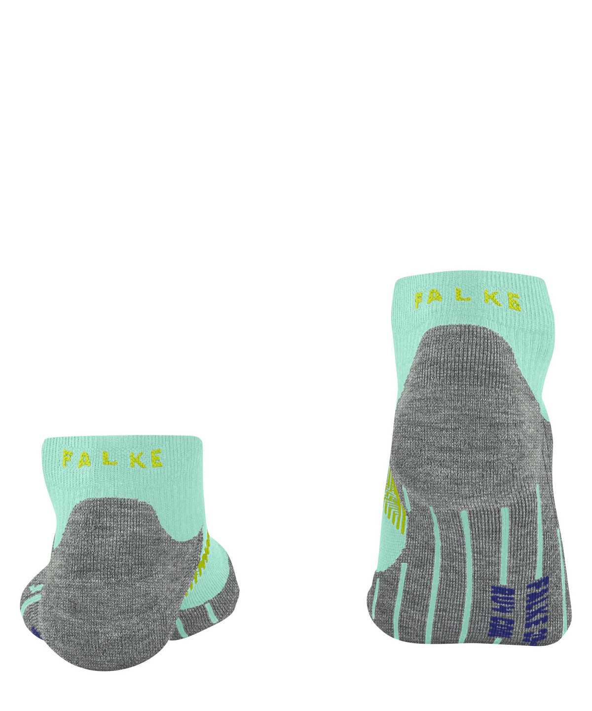 Falke RU4 Endurance Cool Short Running Short sock Sports Socks Női Zöld | KRZJ-49815