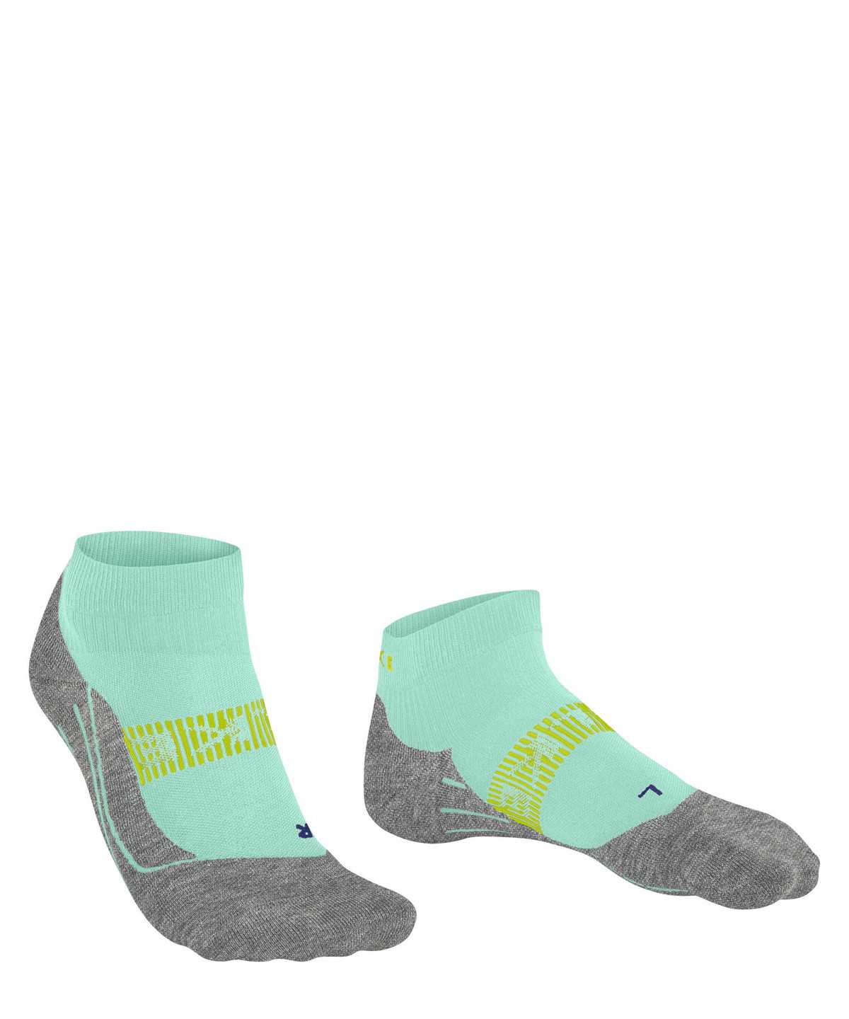 Falke RU4 Endurance Cool Short Running Short sock Sports Socks Női Zöld | KRZJ-49815