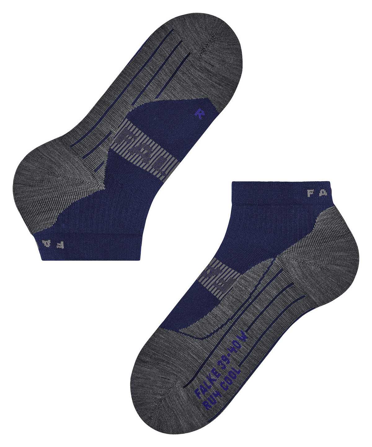 Falke RU4 Endurance Cool Short Running Short sock Zokni Férfi Kék | KBGI-18970