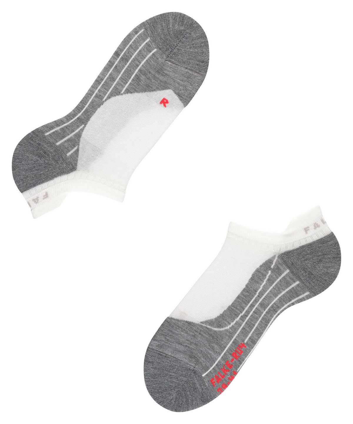 Falke RU4 Endurance Invisible Running Invisibles Sports Socks Női Fehér | EGAC-28643