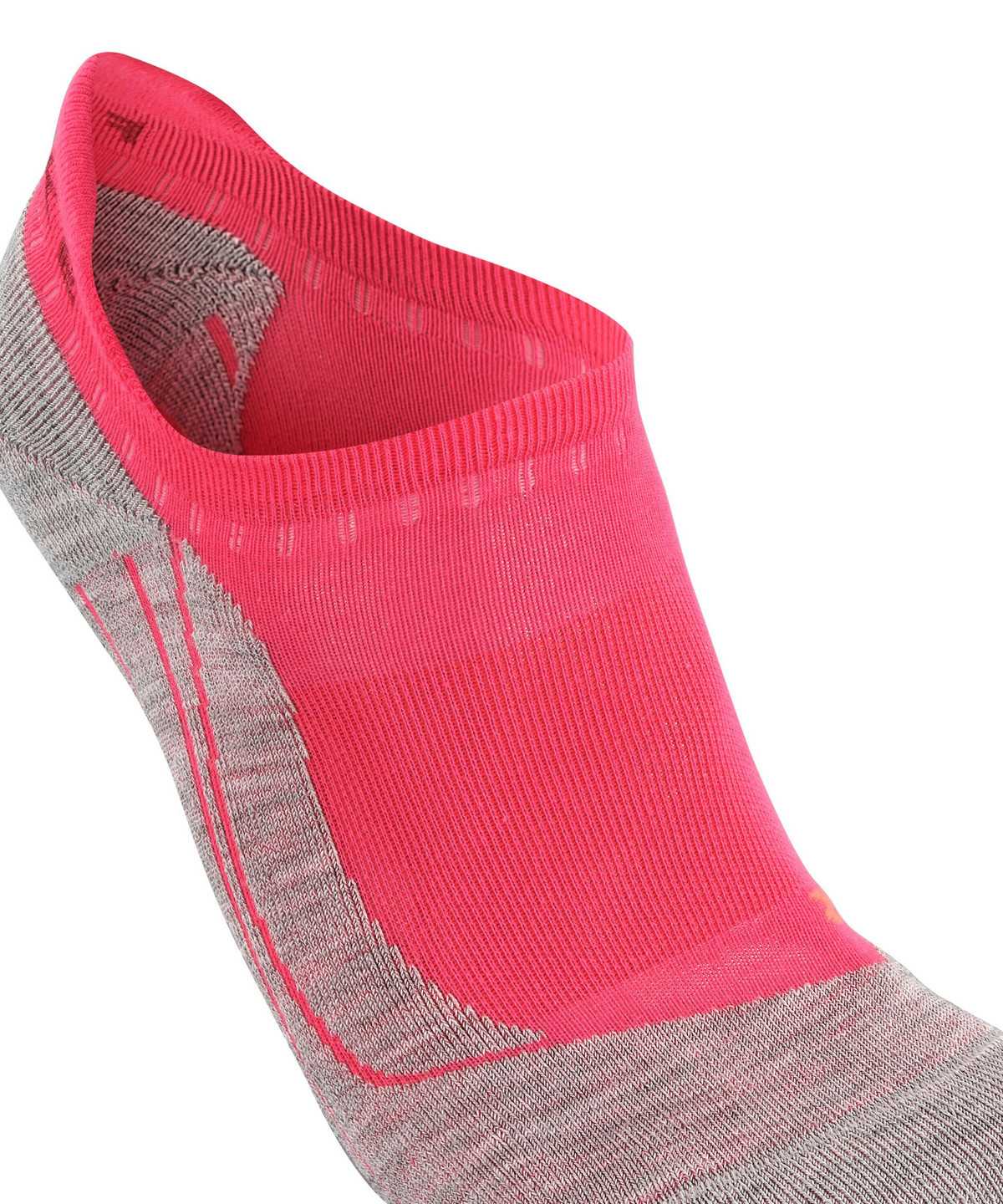 Falke RU4 Endurance Invisible Running Invisibles Sports Socks Női Piros | NOAL-86271