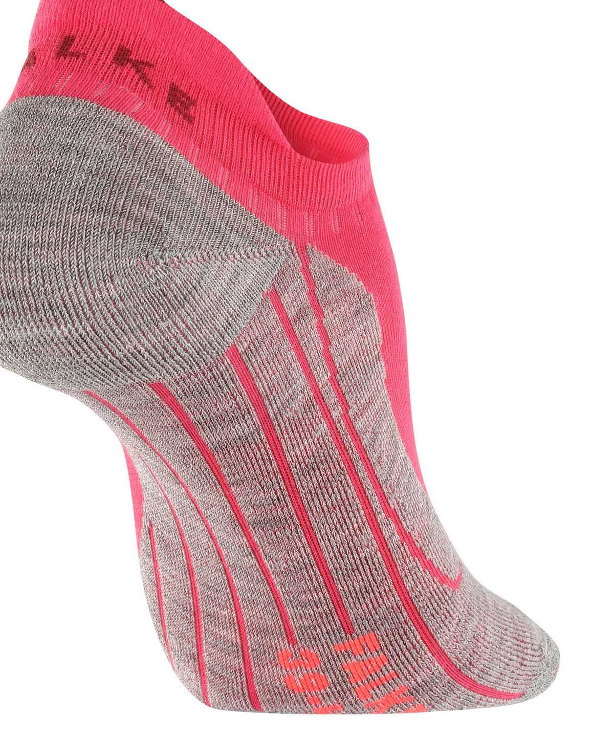 Falke RU4 Endurance Invisible Running Invisibles Sports Socks Női Piros | NOAL-86271