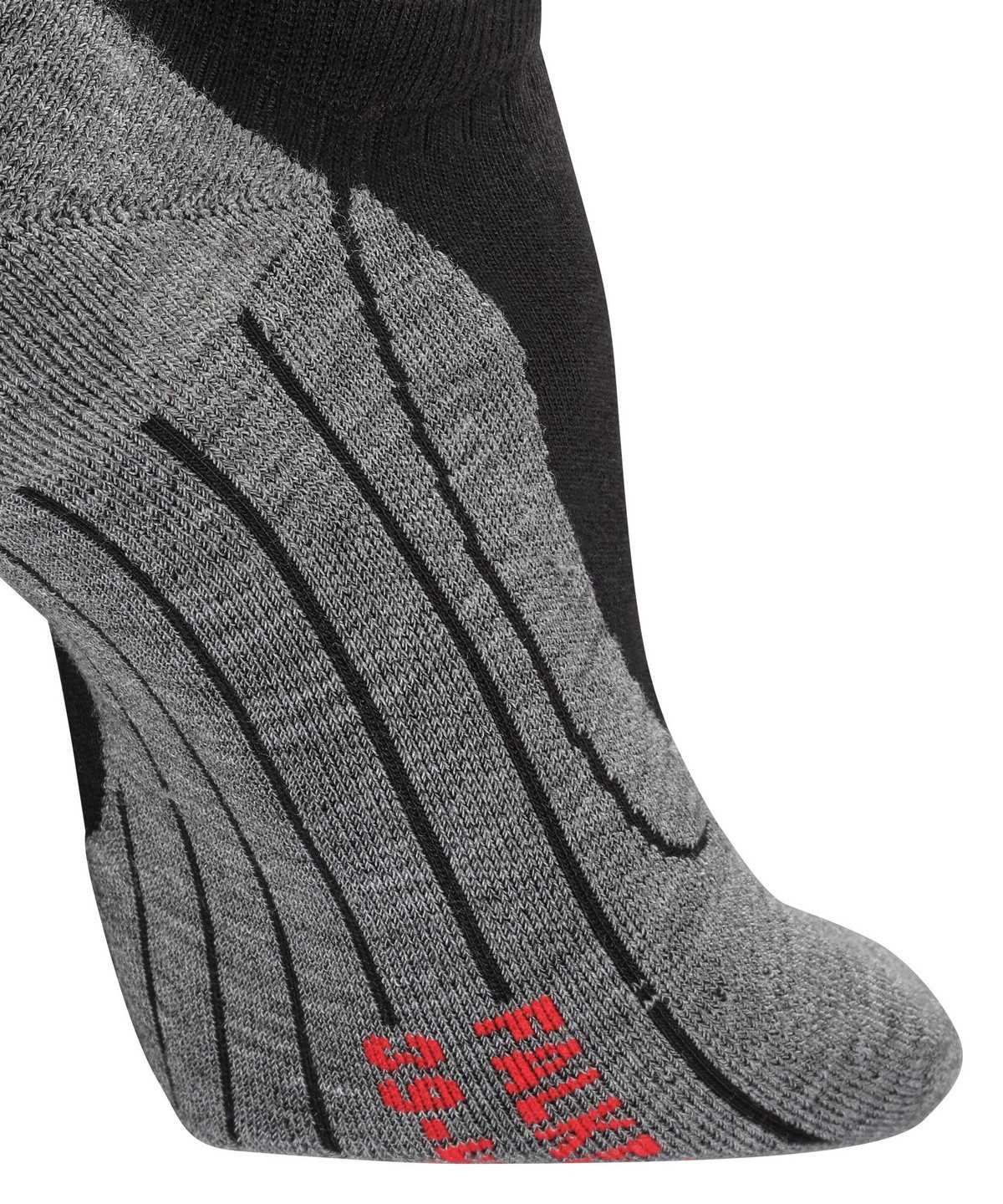 Falke RU4 Endurance Invisible Running Invisibles No Show Socks Férfi Fekete | JRYF-54612