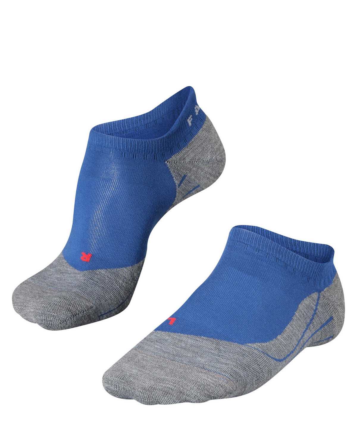 Falke RU4 Endurance Invisible Running Invisibles No Show Socks Férfi Kék | BOEH-82360