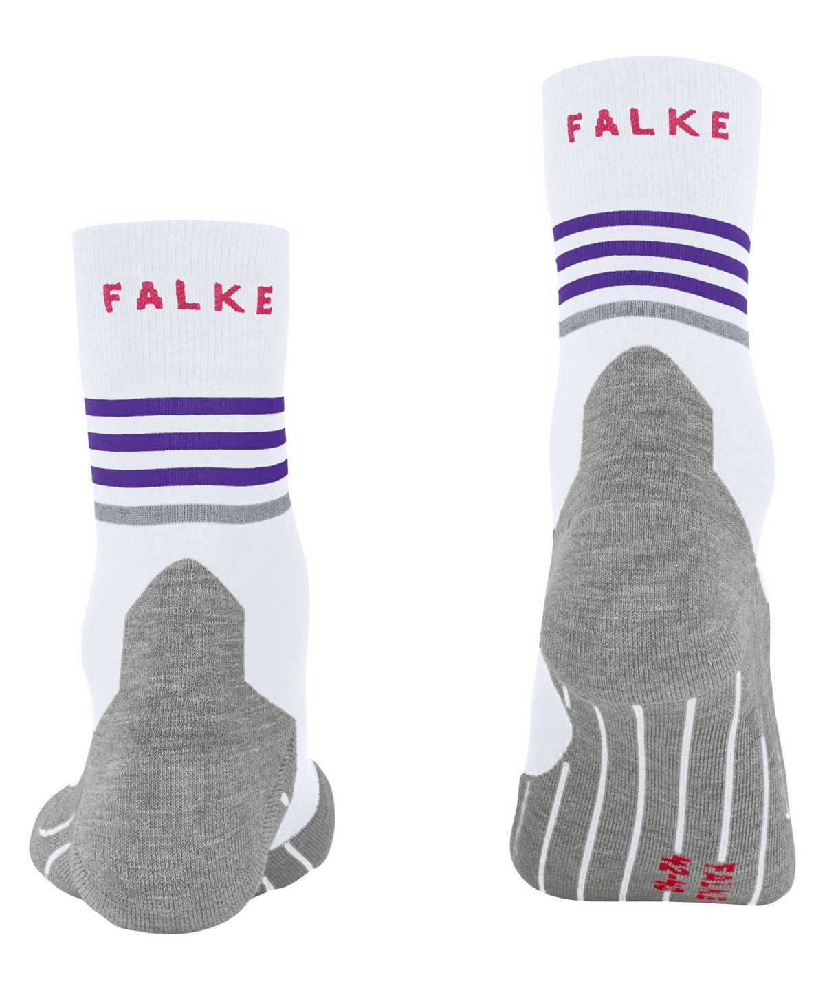 Falke RU4 Endurance Reflect Running Socks Sports Socks Női Fehér | LARY-32457