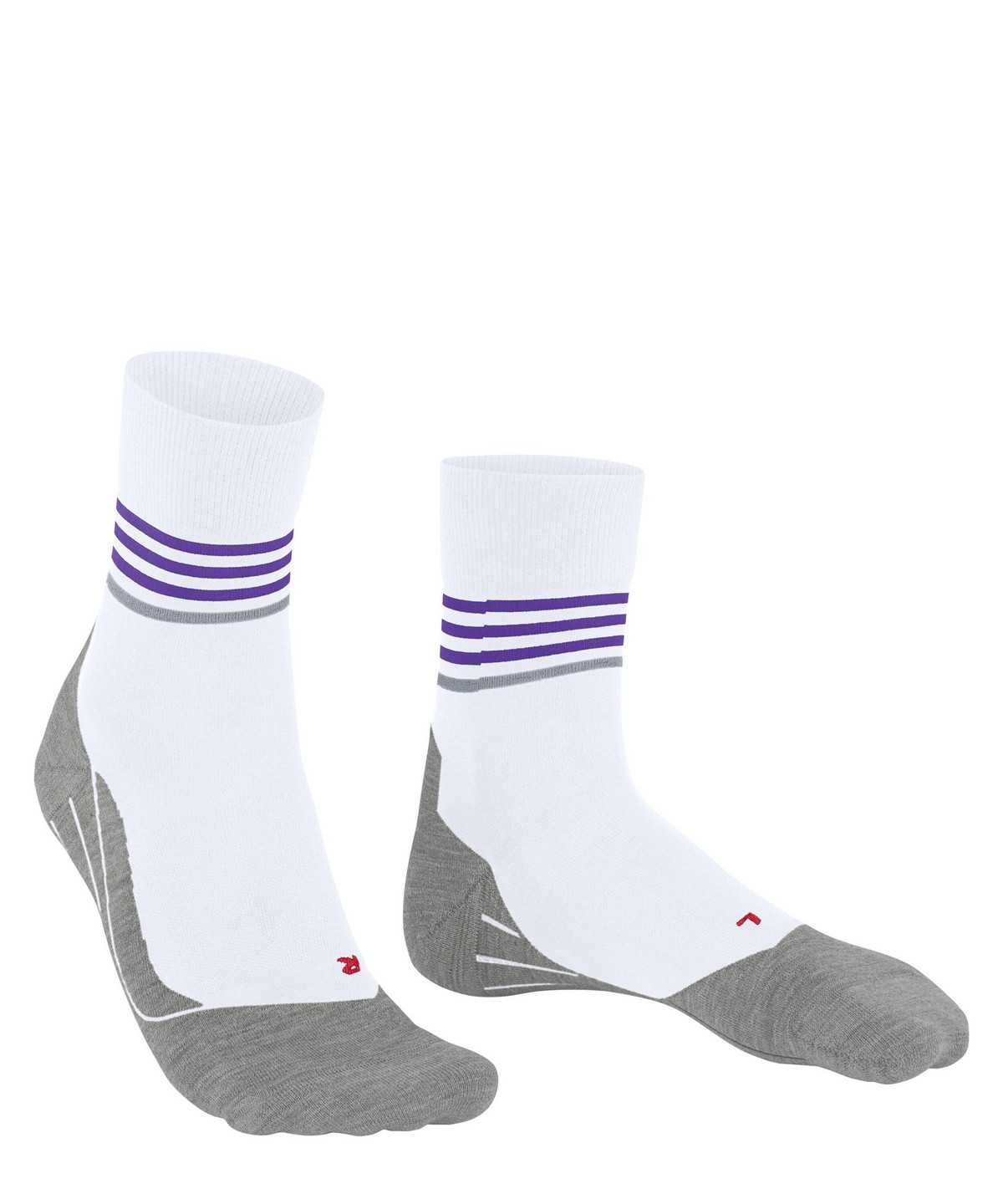 Falke RU4 Endurance Reflect Running Socks Sports Socks Női Fehér | LARY-32457