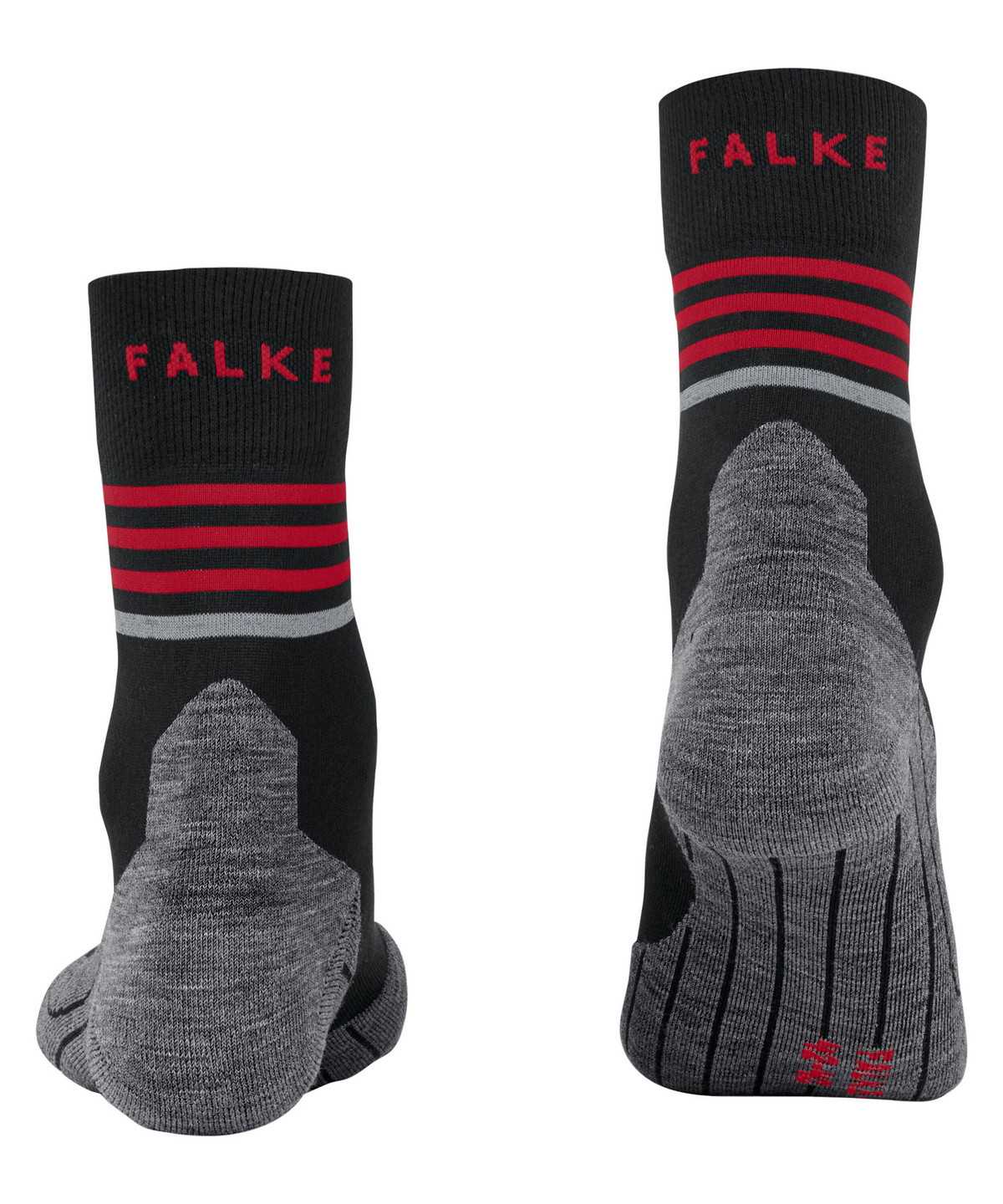 Falke RU4 Endurance Reflect Running Socks Sports Socks Női Fekete | EQLH-97548