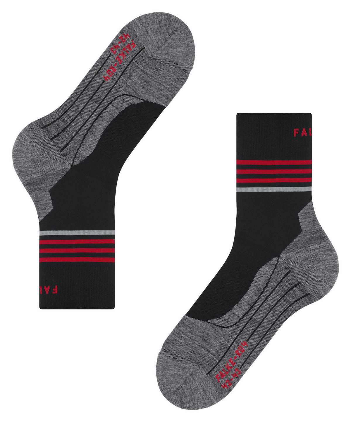 Falke RU4 Endurance Reflect Running Socks Sports Socks Női Fekete | EQLH-97548