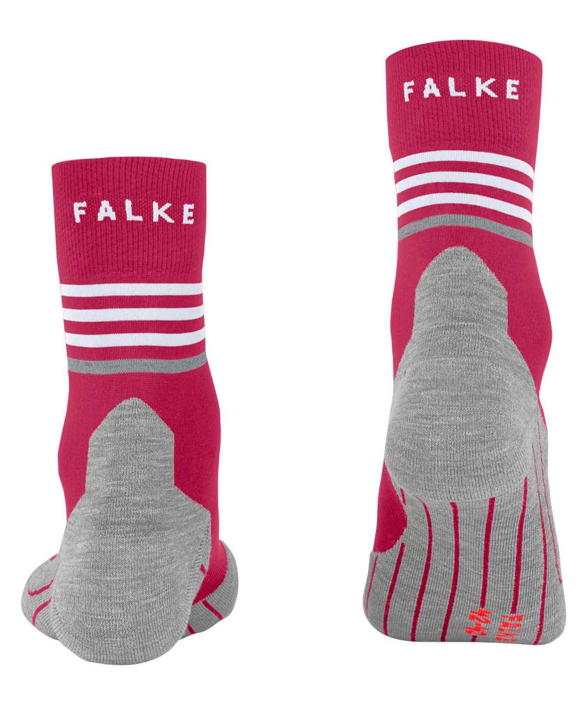 Falke RU4 Endurance Reflect Running Socks Sports Socks Női Piros | LOAC-54613