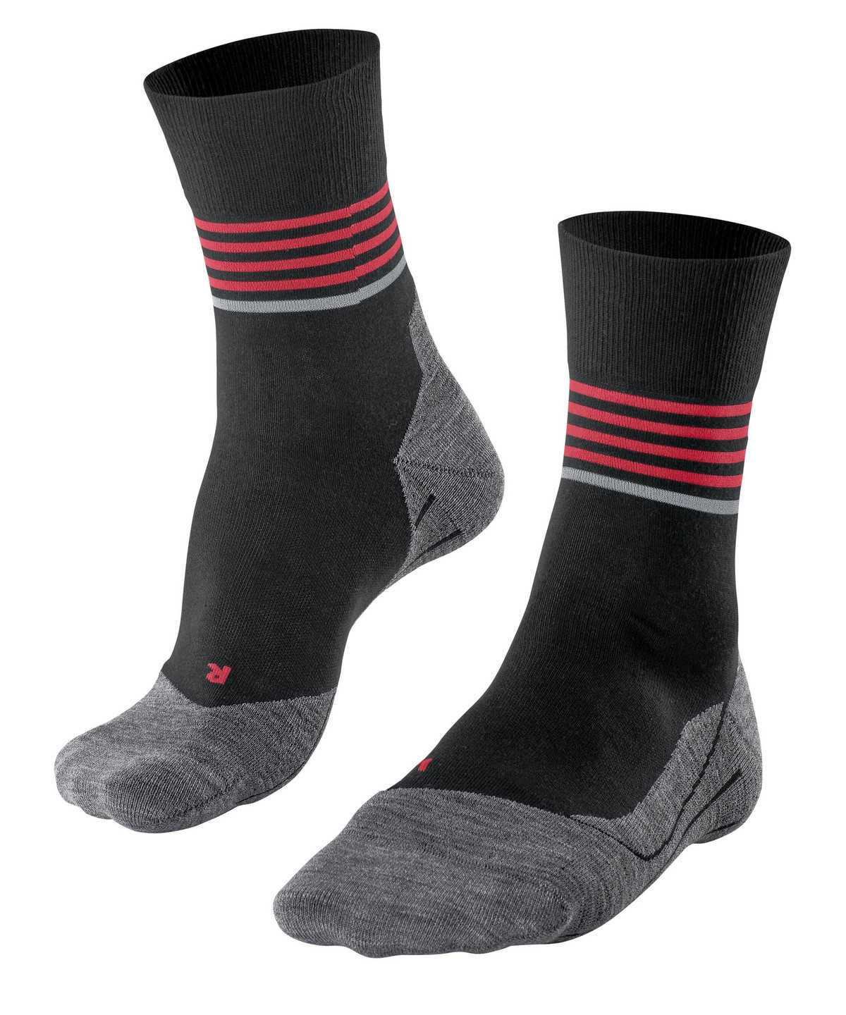 Falke RU4 Endurance Reflect Running Socks Zokni Férfi Fekete | IVWR-56804