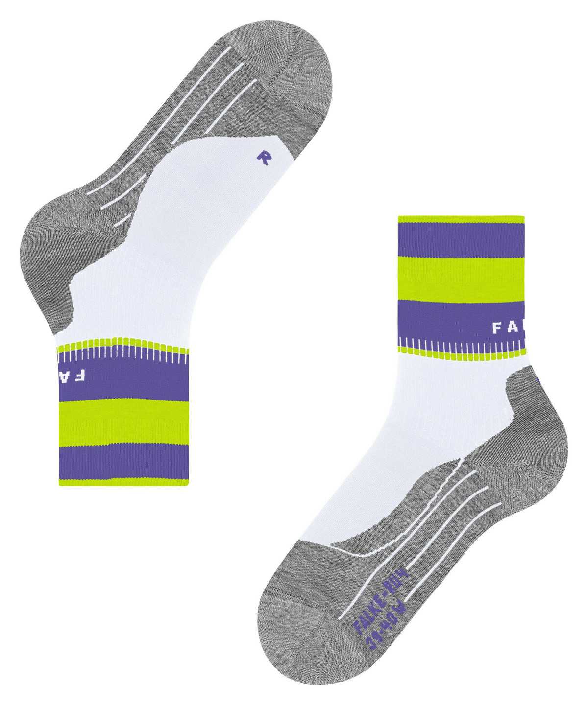 Falke RU4 Endurance Running Socks Sports Socks Női Fehér | KBSU-18495