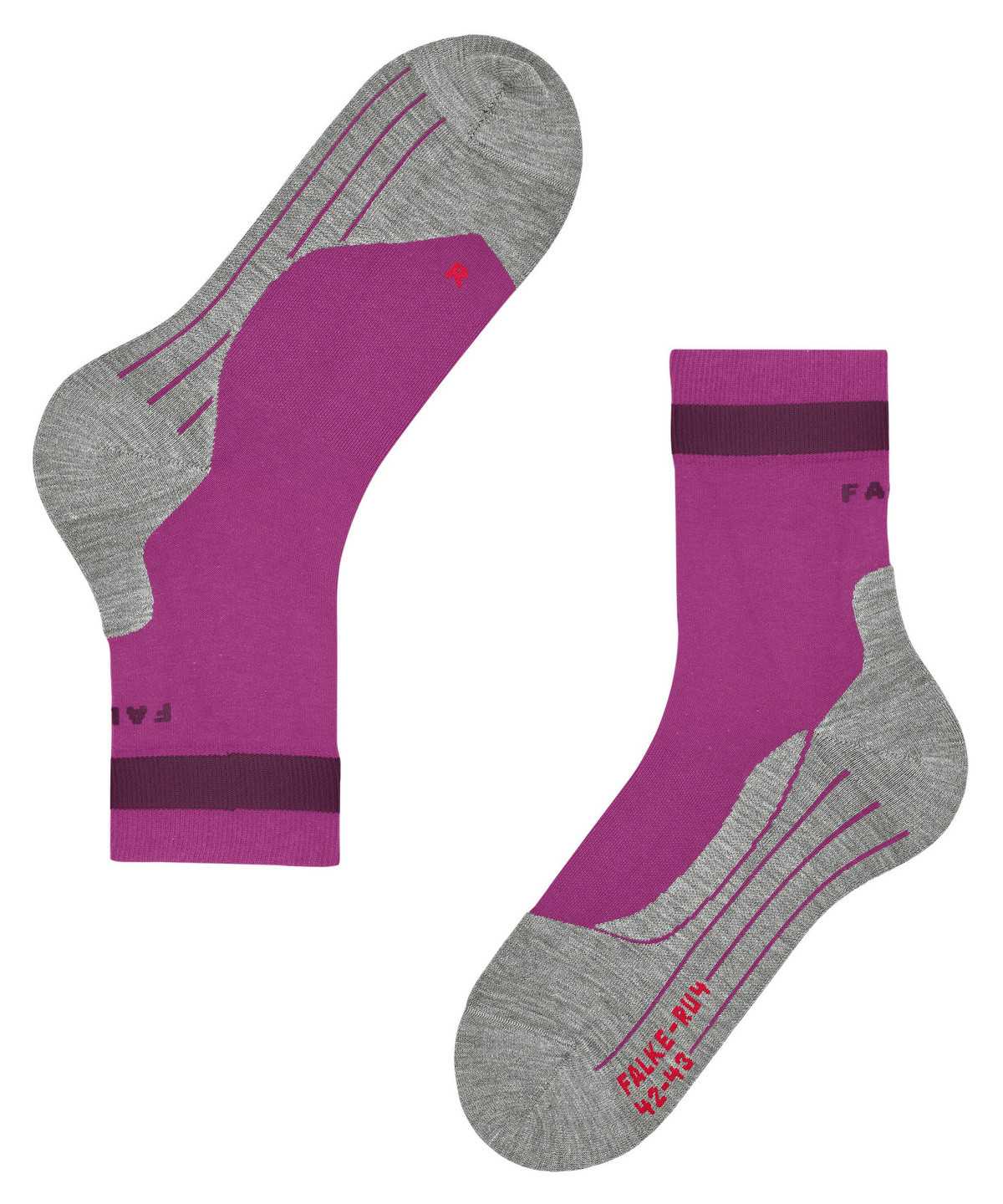 Falke RU4 Endurance Running Socks Sports Socks Női Rózsaszín | WLQD-12354