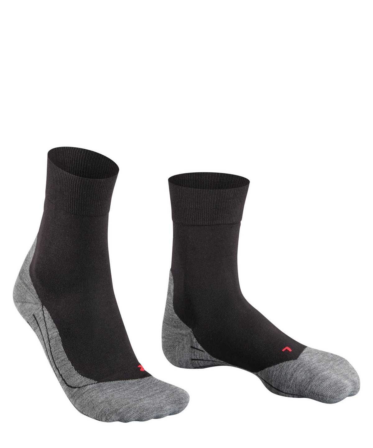 Falke RU4 Endurance Running Socks Sports Socks Női Fekete | PEMO-36201