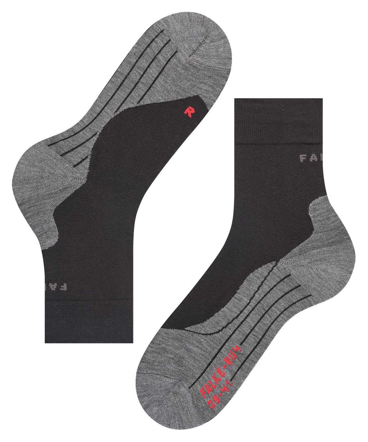 Falke RU4 Endurance Running Socks Sports Socks Női Fekete | PEMO-36201