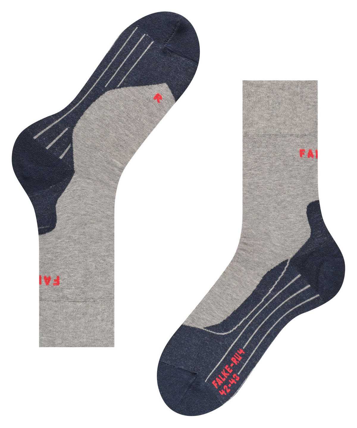 Falke RU4 Endurance Running Socks Zokni Férfi Szürke | OGZQ-96378