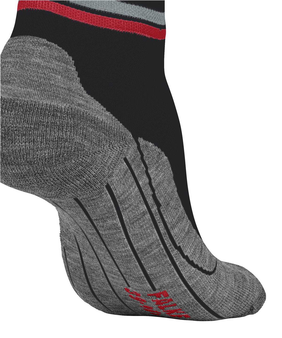 Falke RU4 Endurance Short Reflect Running Short sock Sports Socks Női Fekete | PNIX-82953