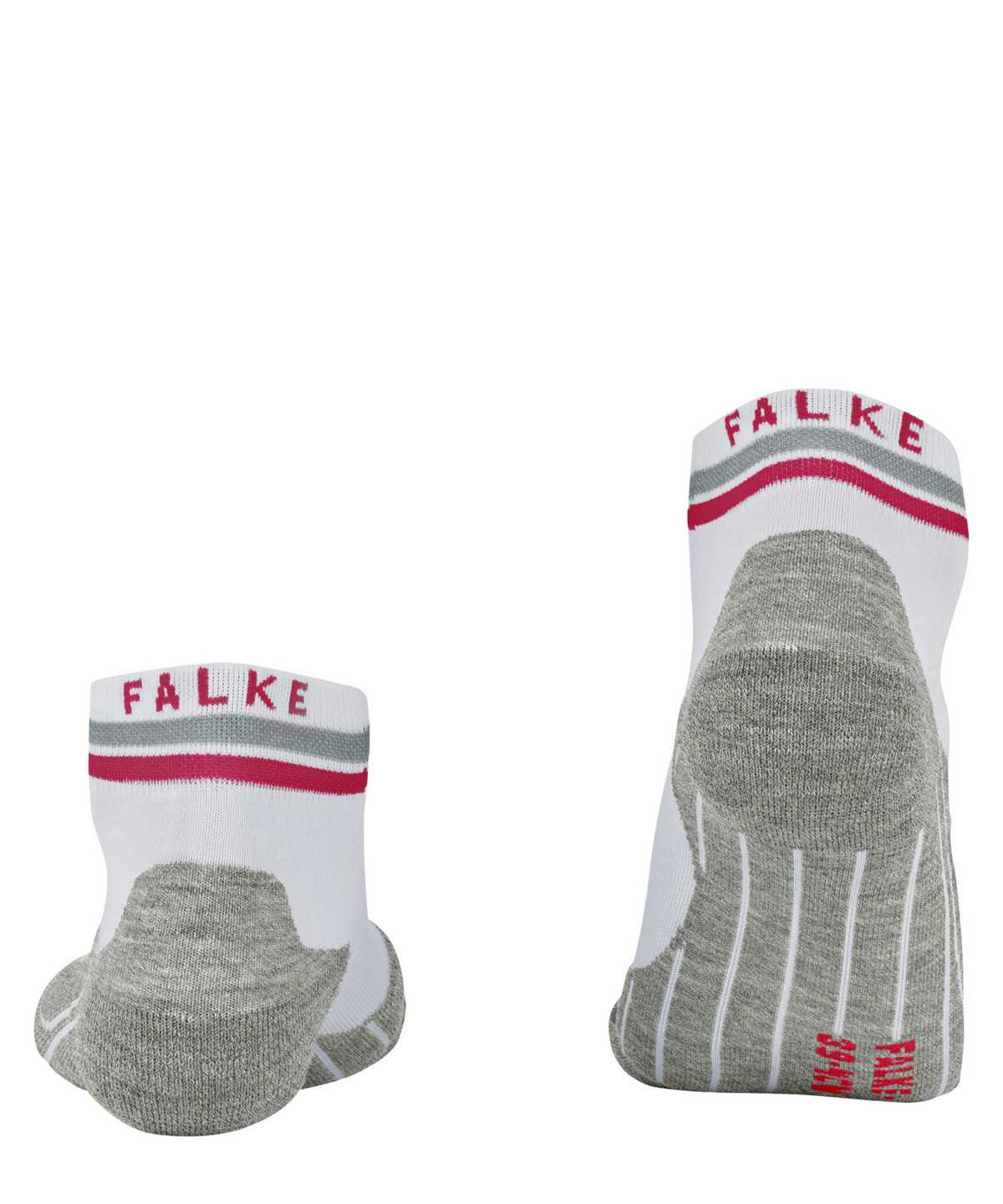 Falke RU4 Endurance Short Reflect Running Short sock Sports Socks Női Fehér | AQBG-67129