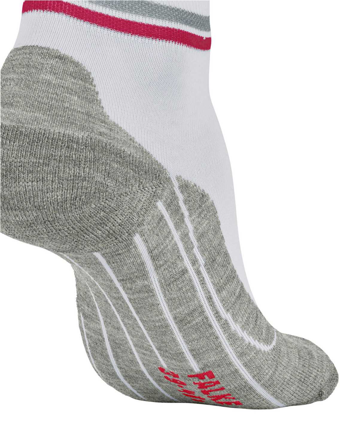 Falke RU4 Endurance Short Reflect Running Short sock Sports Socks Női Fehér | AQBG-67129