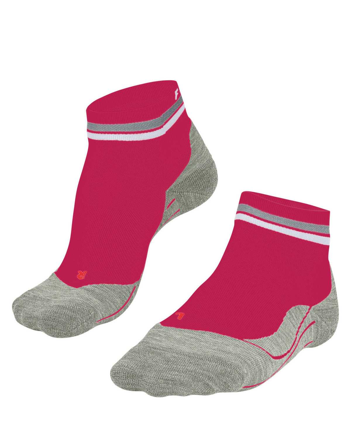 Falke RU4 Endurance Short Reflect Running Short sock Sports Socks Női Piros | HPFQ-75629