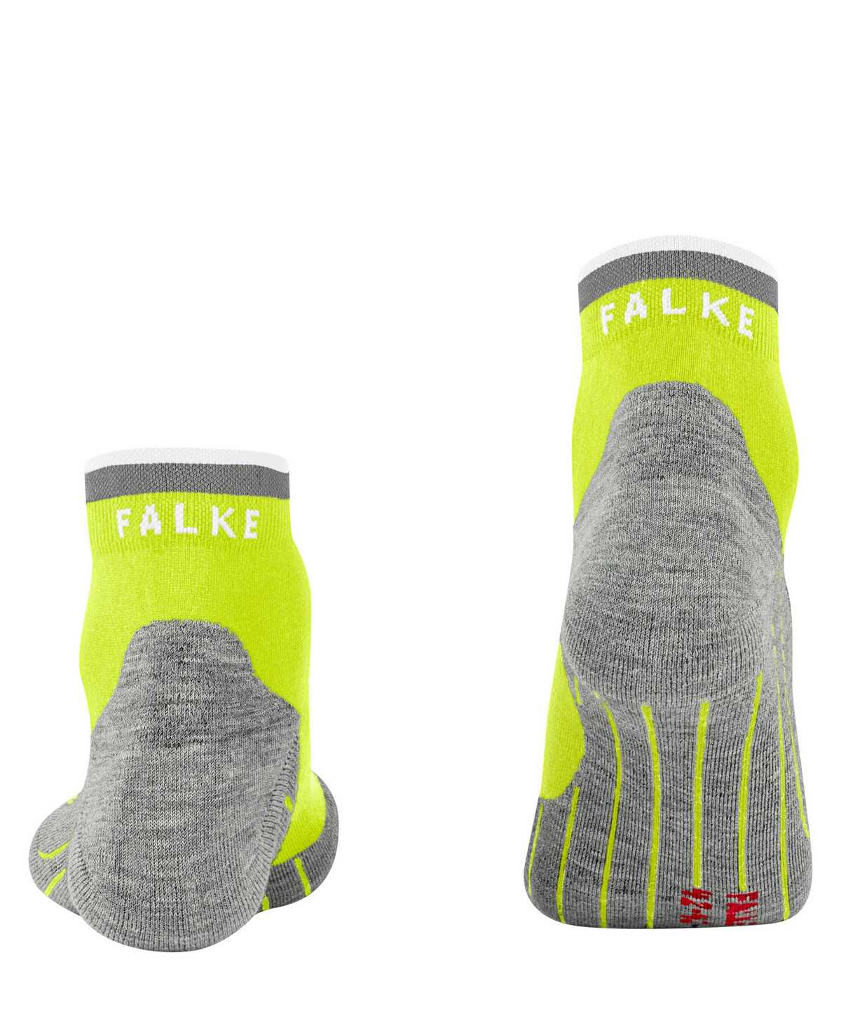 Falke RU4 Endurance Short Reflect Running Short sock Zokni Férfi Zöld | VNAY-36198