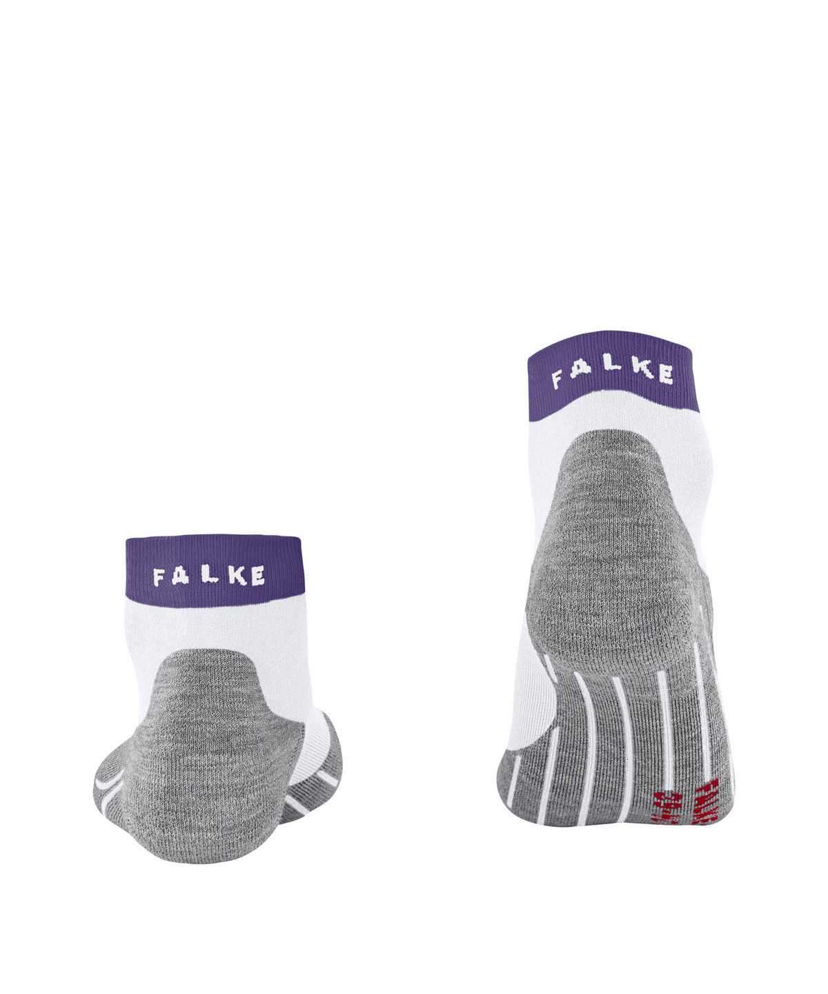 Falke RU4 Endurance Short Running Short sock Sports Socks Női Fehér | NBZR-48029