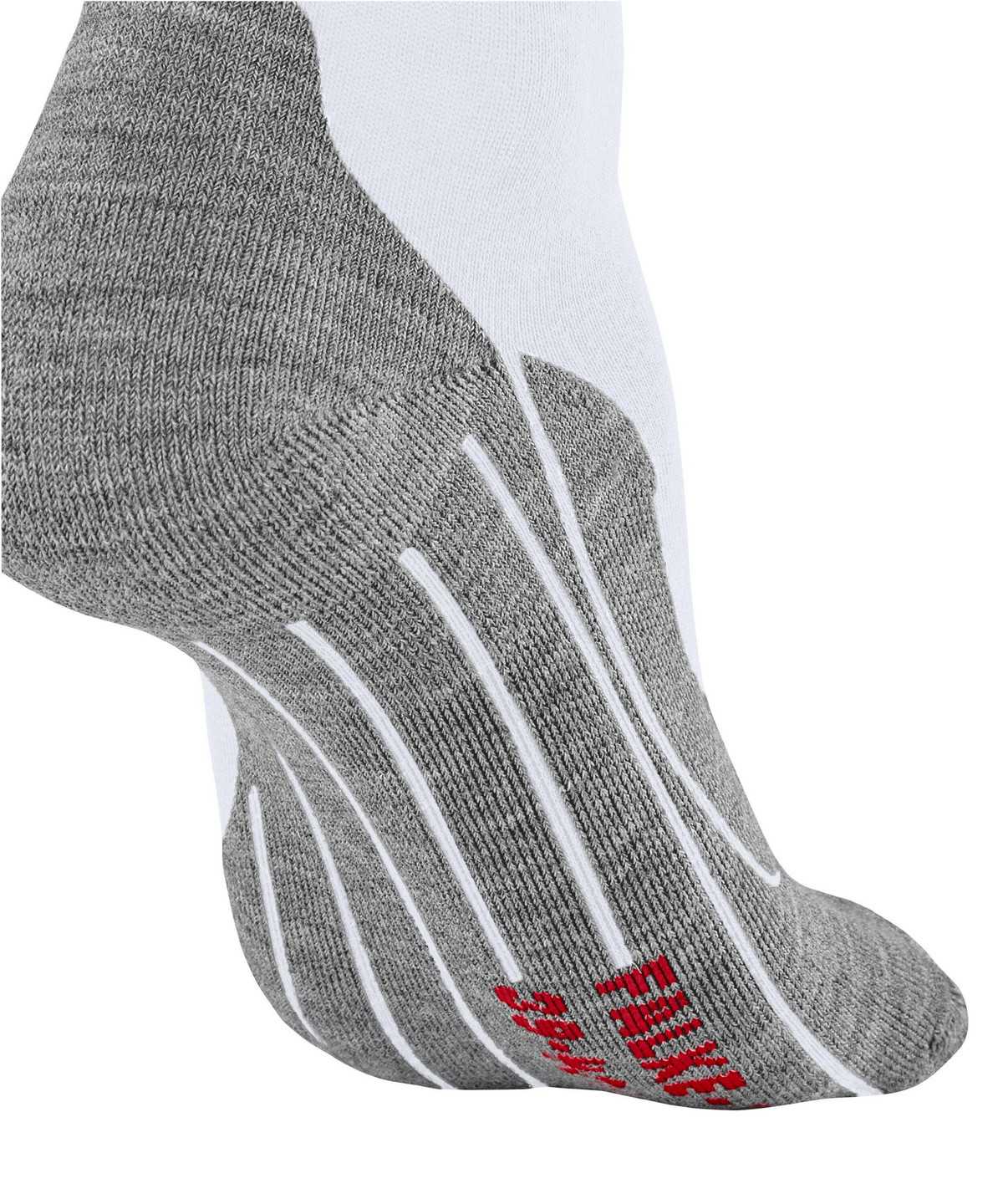 Falke RU4 Endurance Short Running Short sock Sports Socks Női Fehér | NBZR-48029