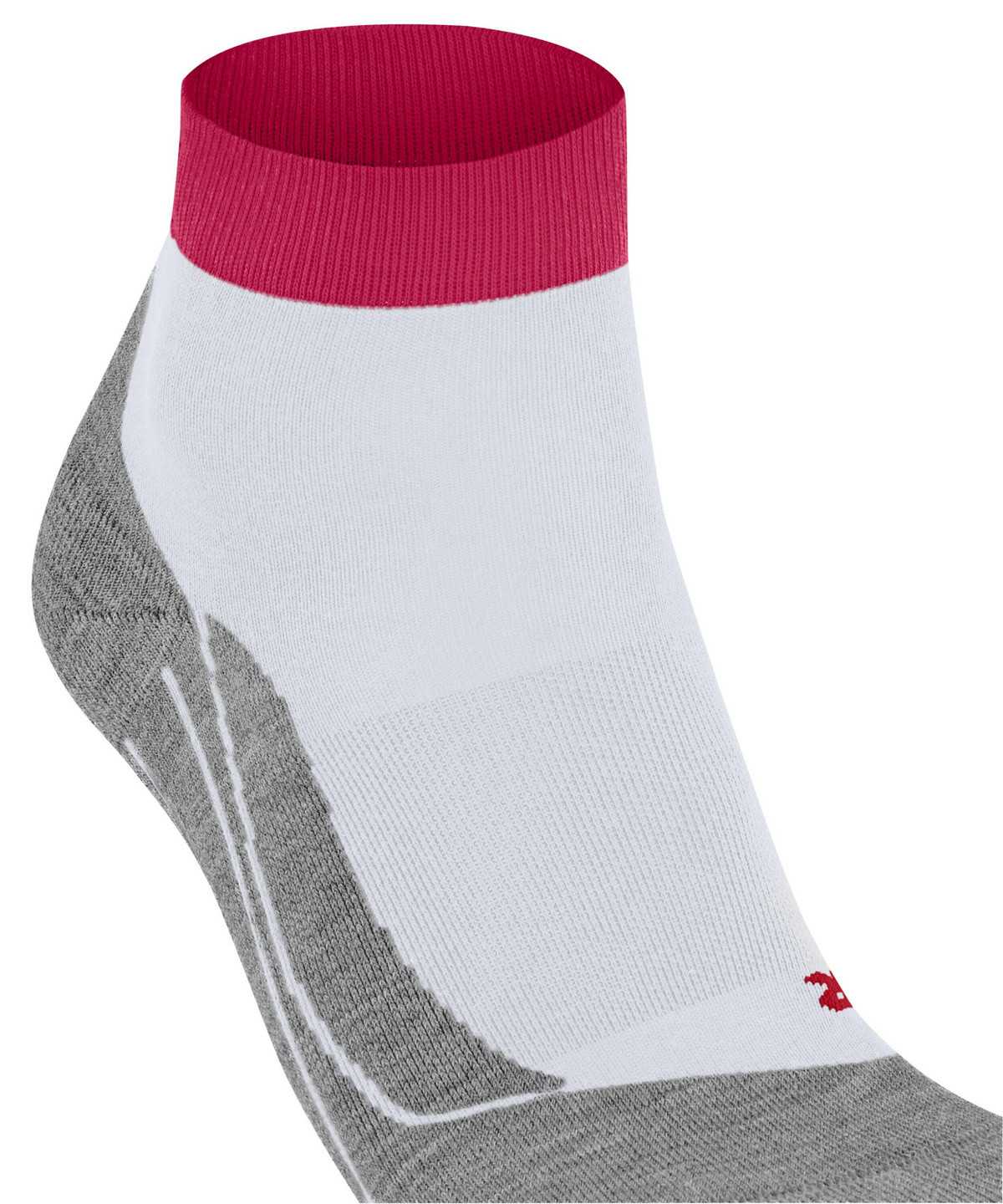 Falke RU4 Endurance Short Running Short sock Sports Socks Női Fehér | MXNV-62358