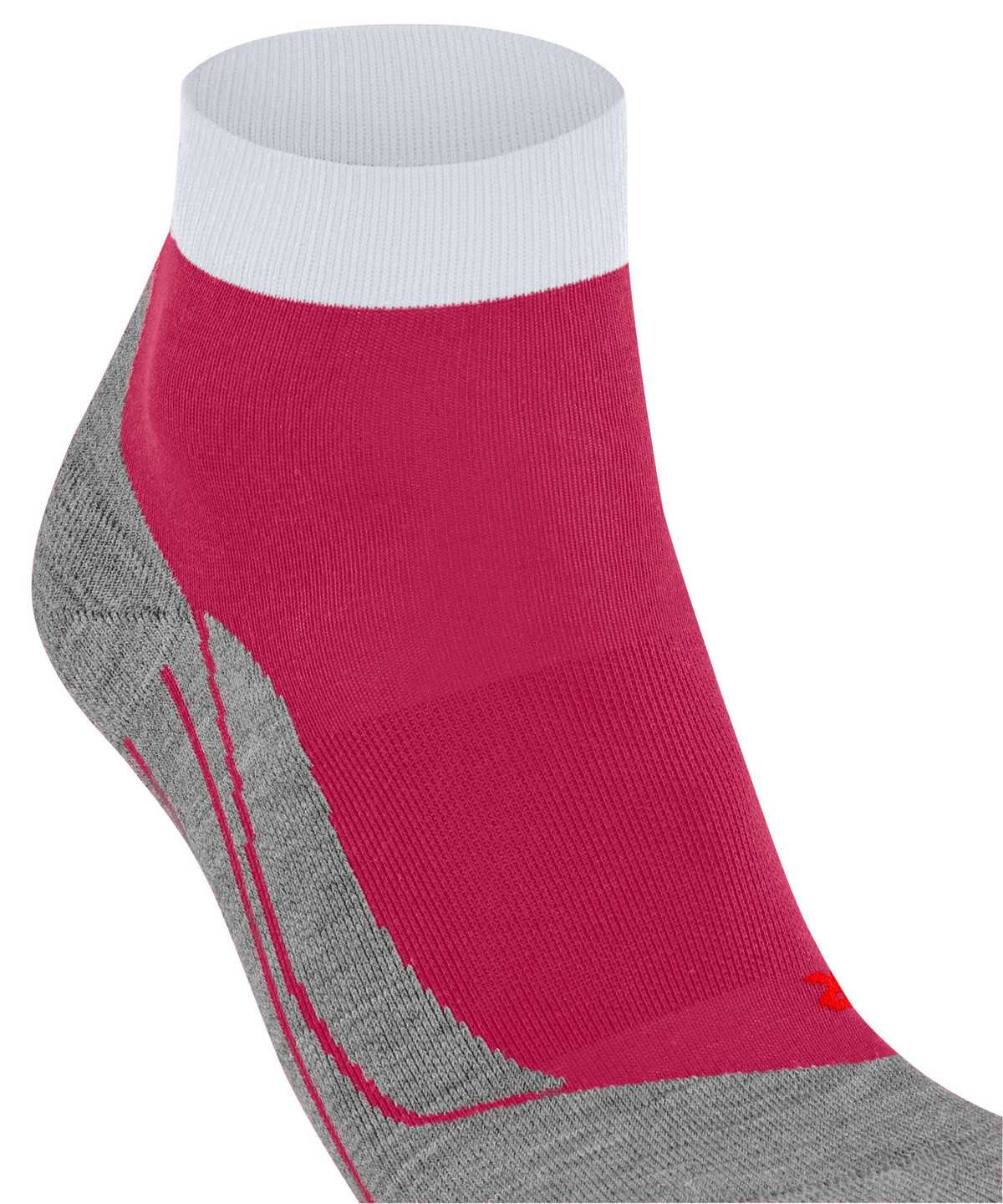 Falke RU4 Endurance Short Running Short sock Sports Socks Női Piros | RFYM-61059