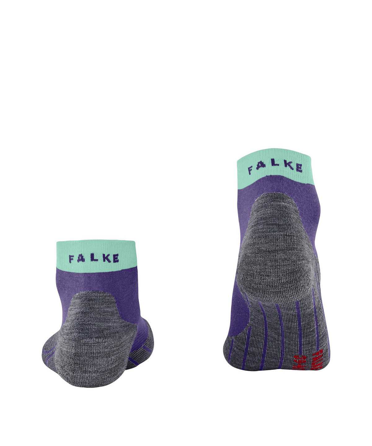 Falke RU4 Endurance Short Running Short sock Sports Socks Női Lila | NDPG-62739