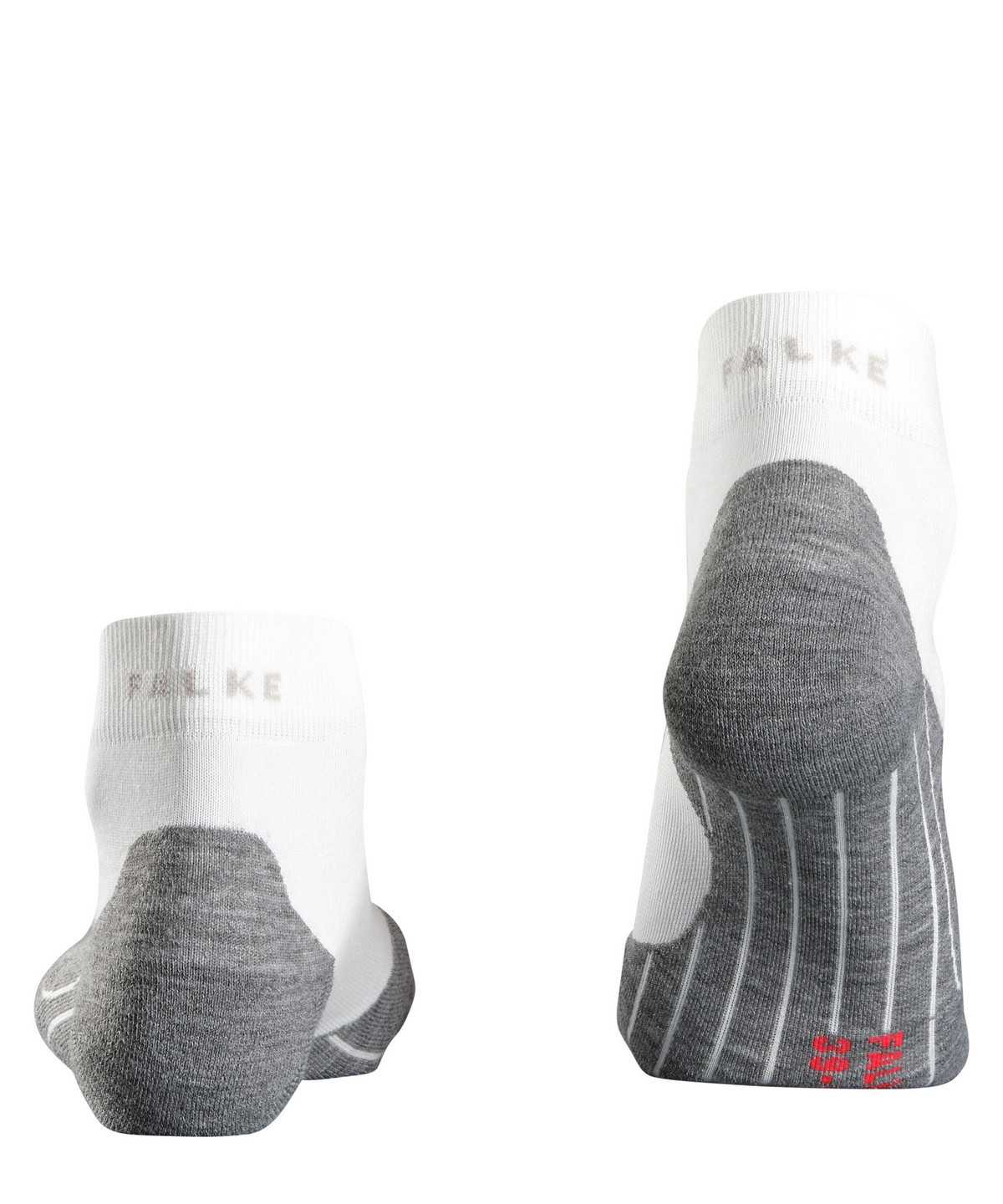 Falke RU4 Endurance Short Running Short sock Sports Socks Női Fehér | VREQ-25968