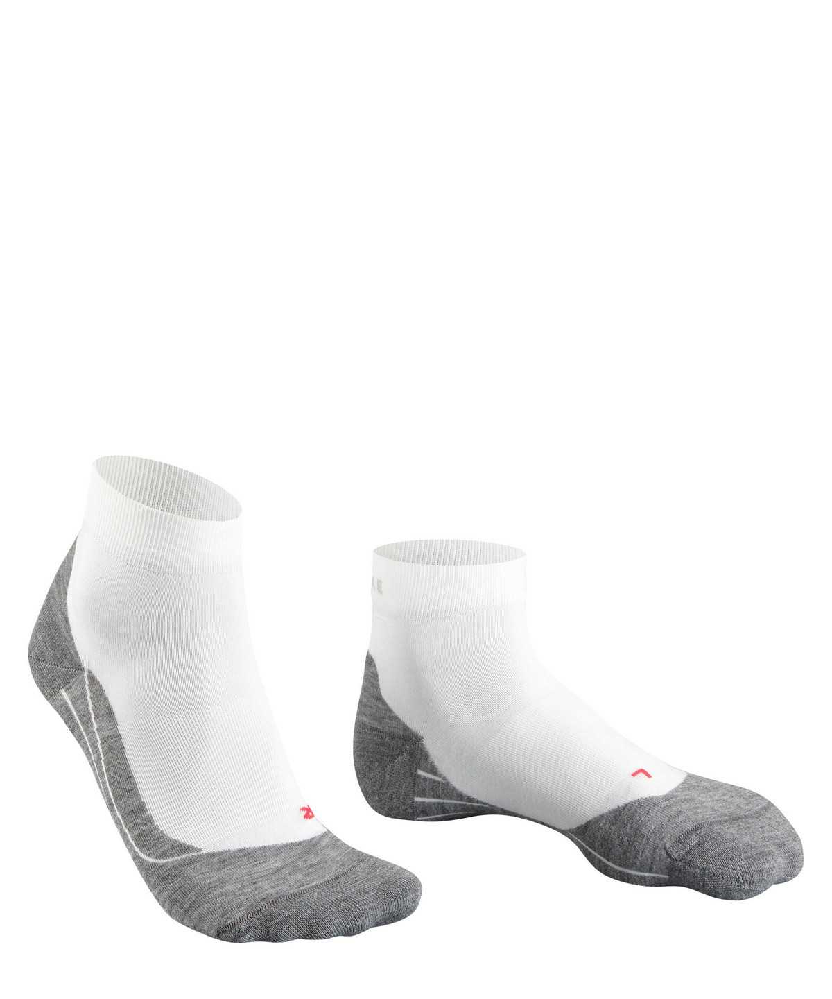 Falke RU4 Endurance Short Running Short sock Sports Socks Női Fehér | VREQ-25968