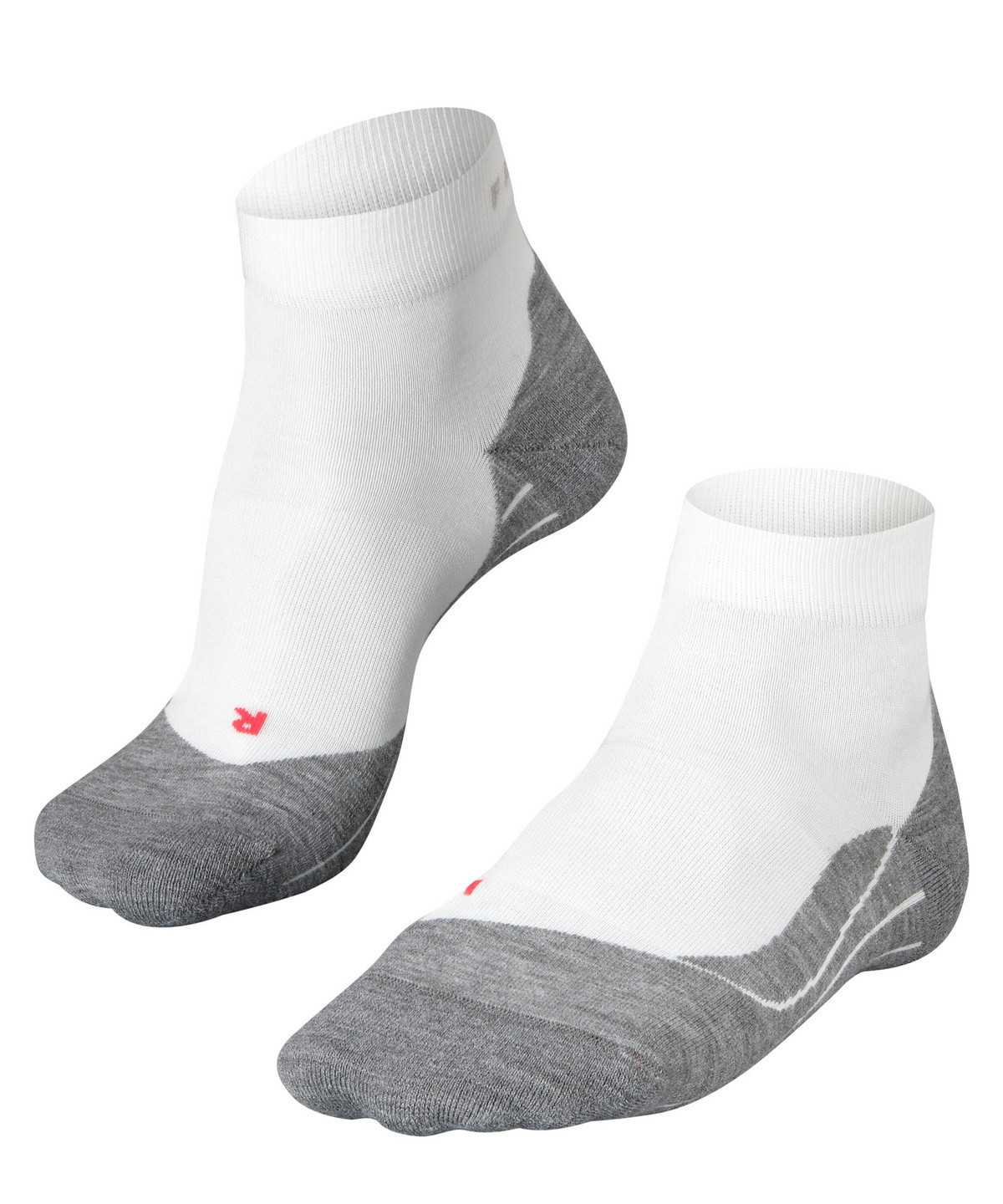 Falke RU4 Endurance Short Running Short sock Sports Socks Női Fehér | VREQ-25968