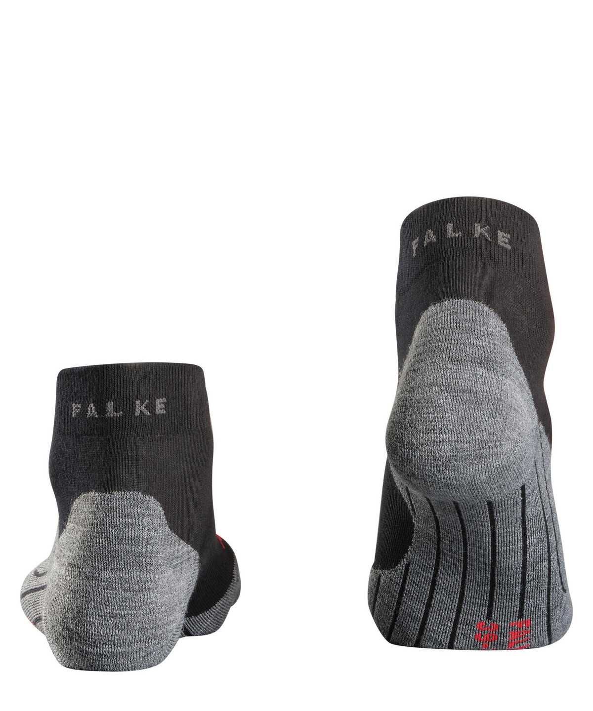 Falke RU4 Endurance Short Running Short sock Sports Socks Női Fekete | IWUO-63172