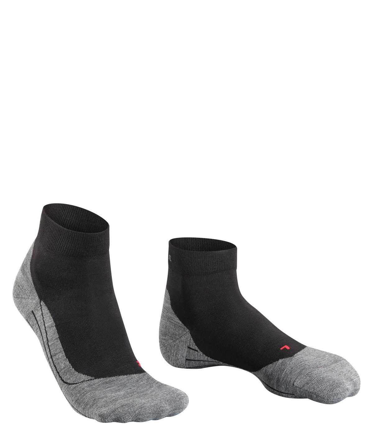 Falke RU4 Endurance Short Running Short sock Sports Socks Női Fekete | IWUO-63172