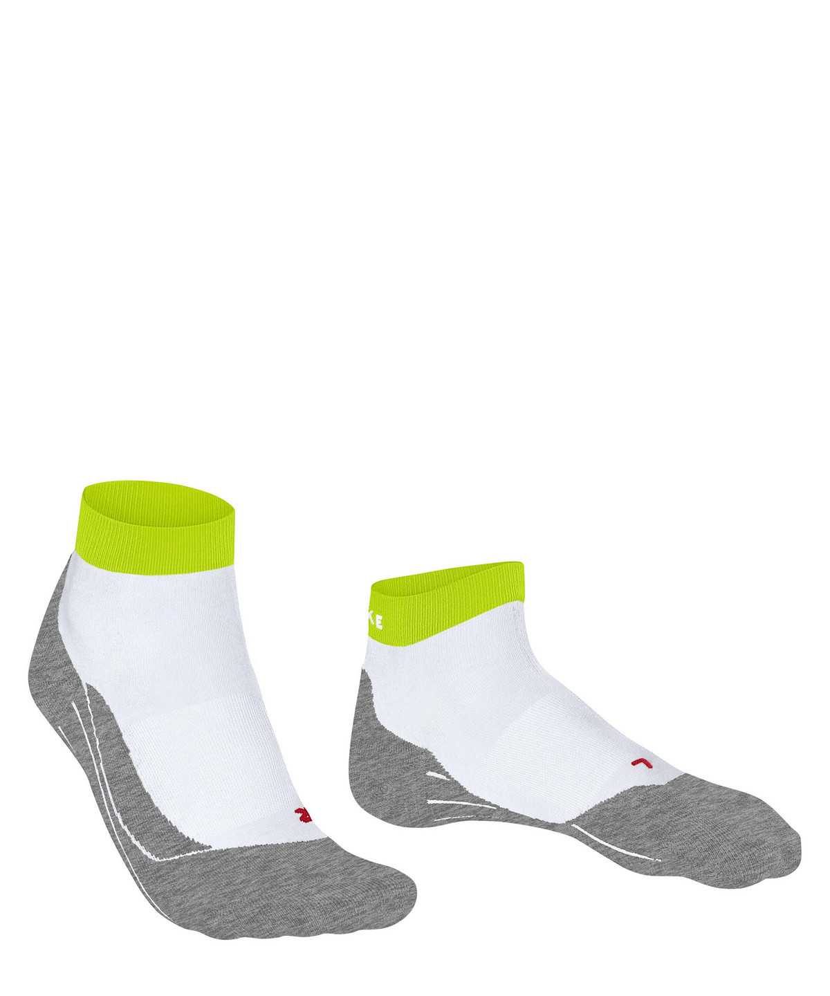 Falke RU4 Endurance Short Running Short sock Zokni Férfi Fehér | MWGA-30279