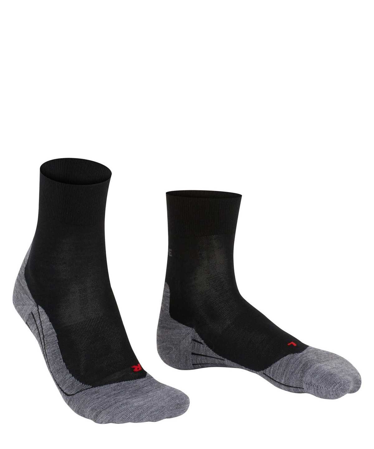 Falke RU4 Endurance Wool Running Socks Sports Socks Női Fekete | HWEL-29643